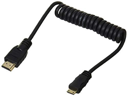 Atomos ATOMCAB008 HDMI to mini twisted HDMI cable 30 cm Black