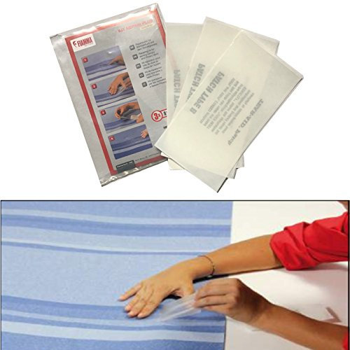 Fiamma Kit Repair Plus Reparatur Kit 3er Set für Markisen und Vorzelte 8x15 cm (1)