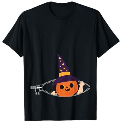 Halloween Pregnancy Announcement Pregnant T-Shirt