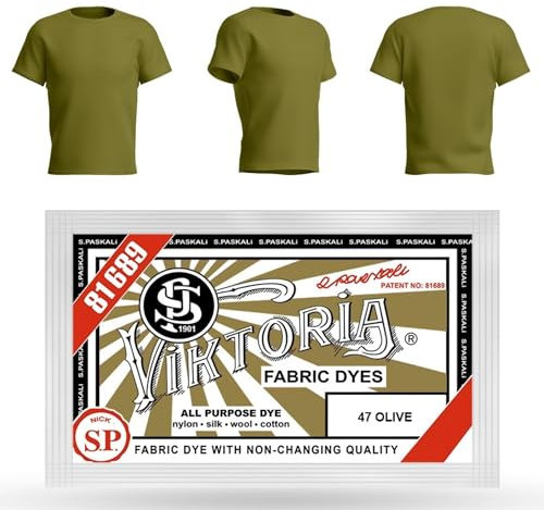 VIKTORIA Textilfarbe waschmaschinenfest (59 FARBEN) - stofffarbe, färbemittel textilien, stofffarben waschfest, textil farbe, kleidung färben