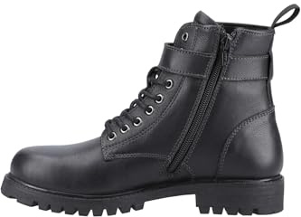 Hush Puppies dam Wanda spetsstövel, svart, 5 UK, Svart, 38 EU