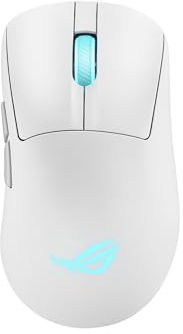 ASUS ROG Keris II Ace Wireless Gaming Mouse, 54g Lightweight, AimPoint Pro 42K Optical Sensor, Optical Micro Switches, SpeedNova Wireless, ROG Polling Rate Booster, Esports & FPS Gaming, White