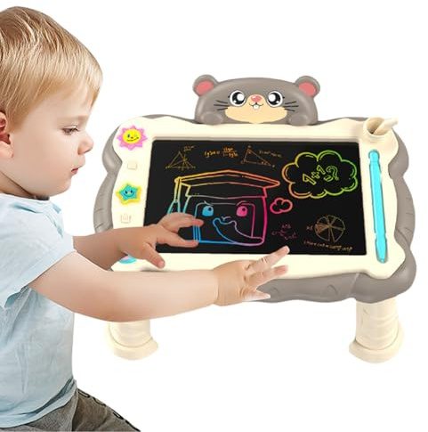 Tablette de dessin LCD - Bloc de croquis pour | Tablette d'écriture LCD multifonction avec support, fournitures de pratique artistique pour la maison, l'école, les voyages