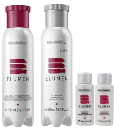 E l u m e n Haarfarbe [NB@10] 200ml + 250ml Lock Versiegelung + 30ml Color Shampoo + 30ml Color Conditioner
