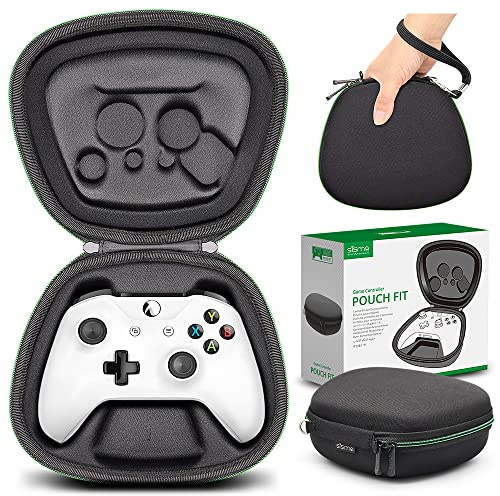 sisma Carry Case Compatible with Xbox One & Series X/S Wireless Controller, Travel Protective Case Controller Holder Storage Bag Home Safekeeping