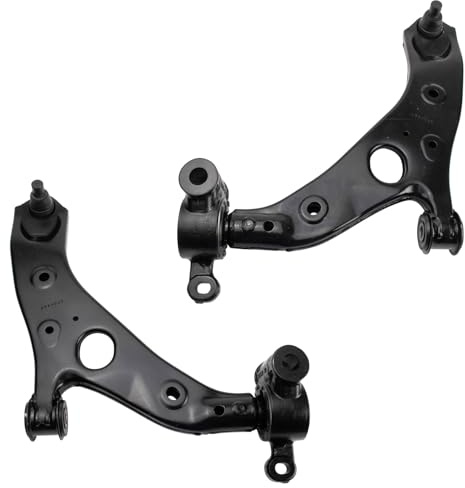 TRQ Front Lower Driver and Passenger Side Control Arm and Ball Joint Set 2 Piece Compatible with 2013-2016 Mazda CX-5 2014-2021 6