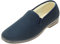 Calzados Romero. Zapatilla Rejilla Nailon de Hombre para Casa y Calle Transpirable Primavera Verano Piso Goma Ancho ESTÁNDAR Modelo 25. Marino Talla 41