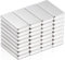 32 Stück Magnete Stark, 20x10x3mm Neodym Magnete Extra Stark, Magneten für Magnettafel, Super Stark Seltenerdmagnete, Magnet Rechteckig für Küchenschrank, Büro, Whiteboard Magnet Magnetplatten