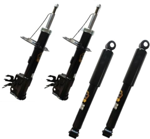 KIT 4 AMMORTIZZATORI ANTERIORI E POSTERIORI COMPATIBILI CON FIAT PANDA 169 SERIE 4X4 GPL METANO