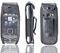 caseroxx Ledertasche mit Gürtelclip für Nokia 3720 in schwarz – robuste Handy-Tasche mit Sichtfenster & Gürtelclip aus Echtleder, ideal für Beruf, Freizeit, Outdoor & sicheren Transport