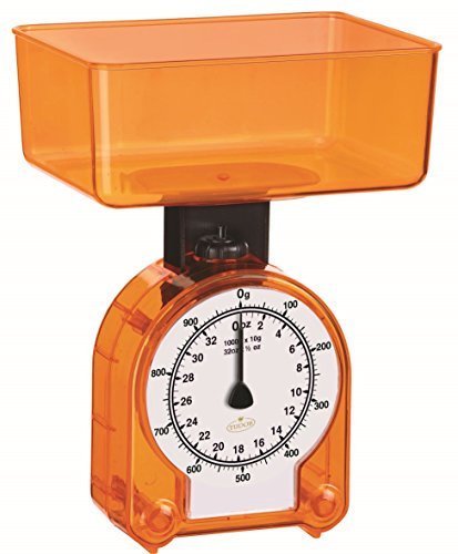 Tudor M02552 Bilancia Cucina Meccanica, Arancio