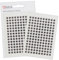 Blick Etiketten, schwarz, selbstklebende Aufkleber, Farbpunkt, Kreise, 5 mm, 940 Etiketten, für Zuhause, Büro, Familie, Schule, Urlaubskalender, Organisation, Planer, Belohnungstabelle, Farbcodierung
