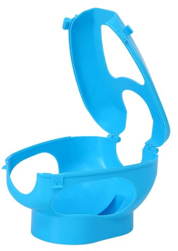 VICASKY Support d'Injection Fixe pour Oiseaux Bleu Cadre Léger sans Pression Accessoire pour Pigeons Voyageurs Détenteur Sécurisé pour Soins et Alimentation Fournitures Santé Oiseaux