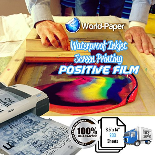 Waterproof Inkjet Transparency Film 24 x 100 (5 Rolls)