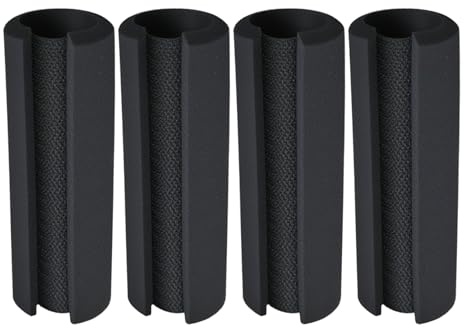 4 Pcs Universal Foam Handle Grips, 4.25 Inch NBR Rubber Handle Pads, Buffers Tube Sleeve for Bike, Garden Tools, and Exercise Equipment, Easy to Install ＆ Comfort Grip