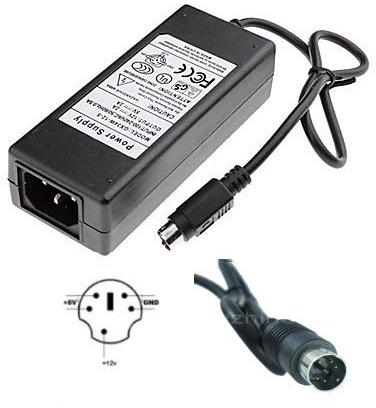 Top Chargeur * Adaptateur Secteur Alimentation Chargeur 12V 5V 2A 5 Pin pour Disque Dur Philips DA-34A02