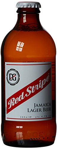 Red Stripe Premium Lager Stubby Bottles 30 cl (Case of 6)