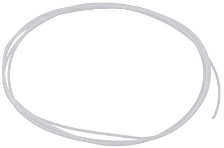 sourcing map 0,6mm x 1mm PTFE Alto Lubricación Capacidad Tubería 2 Metro 6.6pies Para Electrónica