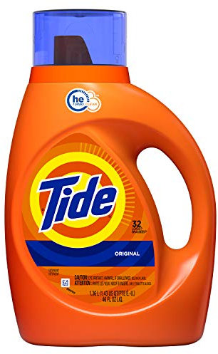 'Tide Liquid Laundry Detergent, Original, 32 Loads, 46 Fl Oz