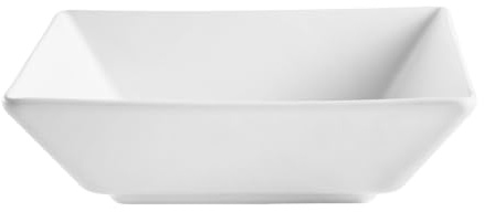 METRO Professional, plato hondo cuadrado Macario, 17 x 17 cm, cerámica de gres, apto para lavavajillas, apilable