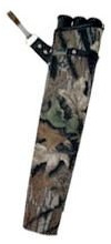 TARGET ARCHERY ARROW HIP QUIVER - 3 TUBE - 19 LENGTH - By Trad Gear (CAMO)
