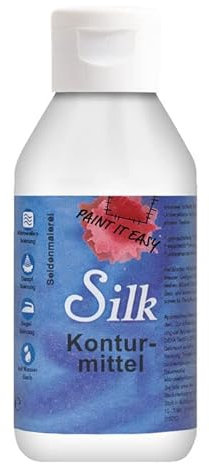 PAINT IT EASY NEU Bügelfarbe/Seidenmalfarbe/Konturmittel, 500 ml, Farblos