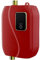 Btstil Instant Water Heater, 3000W Electric Tankless Fast Heating Water Heater with with LED Digital Display and Touch Button for Kitchen in-Line Sinks, Under Sink, Showers (Red)