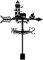 SUPERDANT Leuchtturm Wetterhahn Kleines Boot Wetterfahne Möwen Weather Vane Aus Metall Garten Bauernhaus Dekorativer Weathervane Für Den Außenbereich Wetterfahnen Für Hof Scheune Garten Terrassendekor