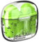 TRONYX Wireless Earbuds, Bluetooth 5.3 NEW Wireless Headphones with 4 ENC Mic, Bluetooth Earphones in Ear Deep Bass, Mini Ear Buds Bluetooth LED Display Compatible with Android/iOS/Window (Green)