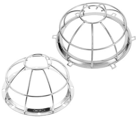 TOKIDNY Protecteur D'arroseur Anti-Chaleur Robuste 2 Pièces pour Sprinklers D'incendie, Couvercles De Gicleurs Résistants, Écran De Protection Rapide pour Bureaux, Hôtels Et Restaurants