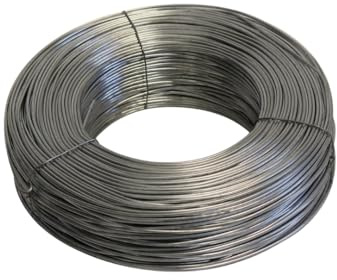 Galvanised Tension Wire – 2.5mm Thick Steel – 100m Roll – Heavy-Duty Fencing Wire for Garden, Farm & Security Fencing – Rust-Resistant