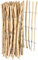 KOTARBAU® Staketenzaun Rollzaun 5m aus Haselnusslatten für Pflanzen und Rasen 100 cm Kastanienzaun aus Haselnuss Holzzaun Gartenzaun Staketenabstand 3-4 cm