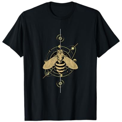 Beekeeper - Honeycomb Honey Bee Compass Beekeeping T-Shirt