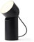 Lexon ORBE Tischlampe mit Abnehmbarem Magnetkopf - Kabellose & Aufladbare LED-Lampe für Schlafzimmer, Büro & Außenbereich - Schwarz
