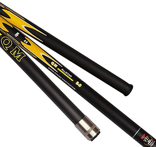 Angelrute Überlänge 8M 9M 10M 11M 12M 12M Karpfen Angelrute Teleskop Carbon Angelrute POEWR Handstange Alle Feeder Angelrute Stipprute (Length : 11m no Accessory)