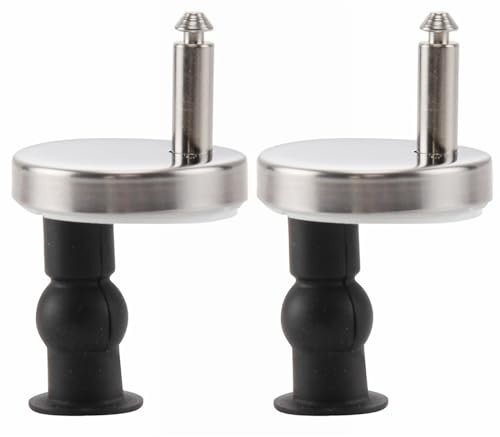 MUNSKT 2 Stück WC Sitz Befestigung,Schrauben für Toilettensitz,Toiletten Sitz Reparatur Teile, Toiletten Sitz Schrauben Zubehör,Blindloch Befestigungen Scharniere für Toilettensitze