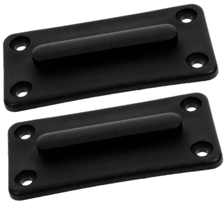 IMIKEYA 2 set di supporto da parete per barriera retrattile a clip per nastro isolante, accessorio per controllo della folla e sicurezza, design compatto e durevole, compatibile con