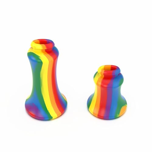 Cage de Chasteté pour Pénis avec Cathéter en Silicone Accessoire pour Cages de Chasteté inversée Sex Toýs Homme Comprend 2 Cathéters Différents Chastity Cage Sert à Exercer le Pénis (Colorful)