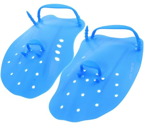 CLISPEED 2 pezzi Guanti Palmati per Nuoto S in Resistenti all Acqua per Allenamento e Immersione Accessori per Nuotatori Ragazzi e Ragazze