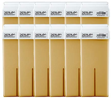 Cera depilatoria Roll On 12 x cartuchos de 100ml Miel | Cera para depilación