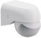 Greluma 1 pièce Capteur de Mouvement Infrarouge PIR étanche IP44 intérieur/extérieur, portée de détection jusqu'à 12 m à 180°, Couleur Blanche