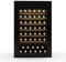 Klarstein Rhone 59 Uno Weinkühlschrank - 59 Flaschen, 1 Zone, 5-20 °C, LED-Steuerung, UV-Schutz, Leiser Betrieb, Schwarz