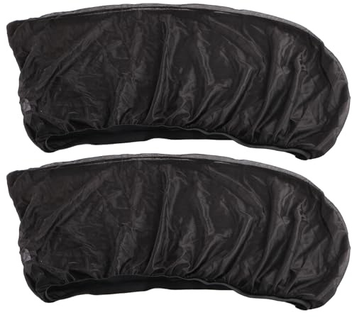 SIXTOL CAR SUNSHADE SET 3 | Solskydd för bilsidofönster | Storlek L | dörröverdrag | skydd mot sol och insekter | Andningsbar | Lätt och hållbar | 2 delar | svart