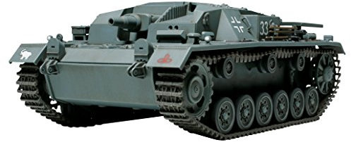 TAMIYA 32507 1:48 Cañón de Asalto alemán III Ausf.B - Réplica Fiel al Original, modelismo, Kit de plástico, Hobby, Kit de modelismo, Montaje, sin Pintar