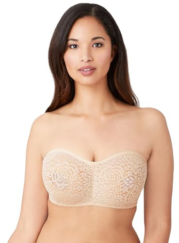 Wacoal Women's Halo Strapless Bra, Sand, 36DD