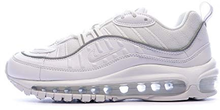 Nike Damen W Air Max 98 Laufschuhe, Weiß (White/White/White 114), 37.5 EU