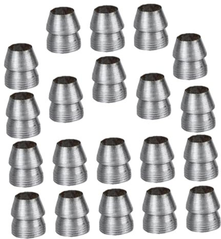 Milisten Cuneo Metallico Conico Per Martello 20 Pezzi Ø8mm Accessori Per Installazione Manico Rinforzo Utensili Riparazioni e Campeggio