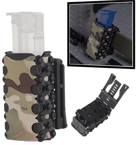 YChoolco Tattico Molle Multifunzionale Adattabile Mag Pouch Airsoft Caccia edc Portautensili Paintball Tiro Cartucce Porta Caricatore(MC)