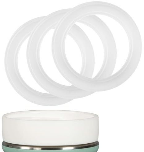 blimbini® Adapter-Dichtungen für Adapter Nr. 4 & 5 (passend für NUK Nature Sense & Perfect Match) | 3er-Pack Ersatz-Dichtringe | 100% auslaufsichere & BPA-freie Dichtungsringe 2.0