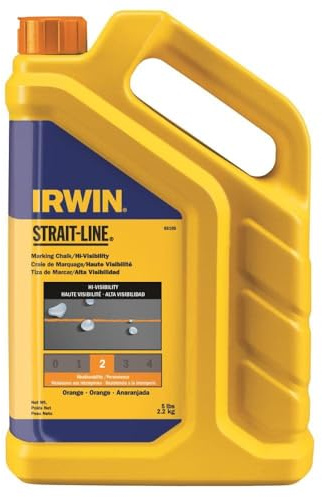 Irwin 5 Lb Orange Chalk Hi-Vis